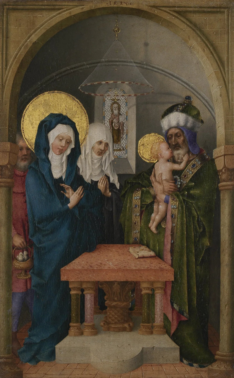הצגת ישוע בבית המקדש - סטפן לוכנר