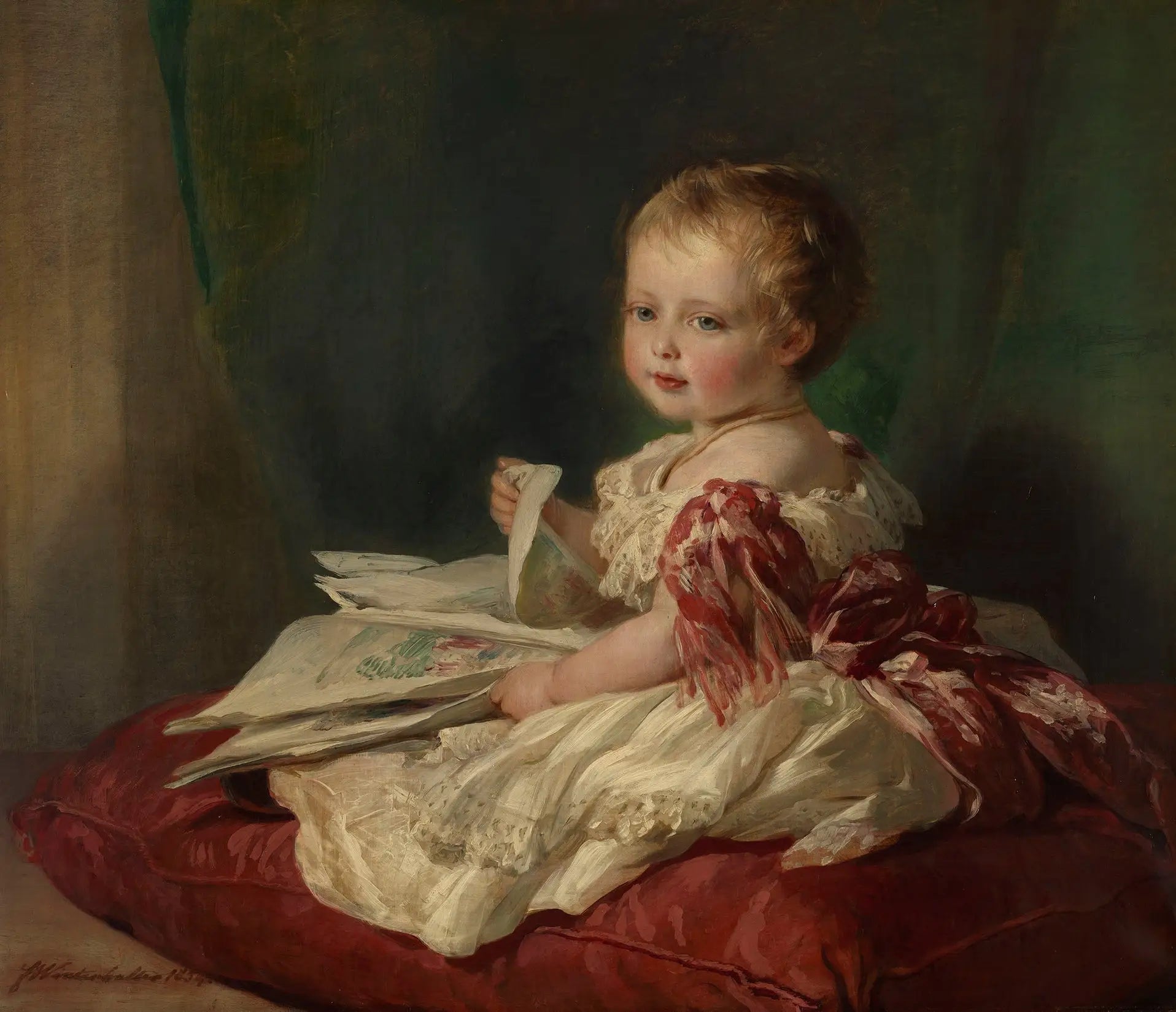 Prince Léopold (1853-1884) - Franz Xaver Winterhalter - Alpha Reproduction