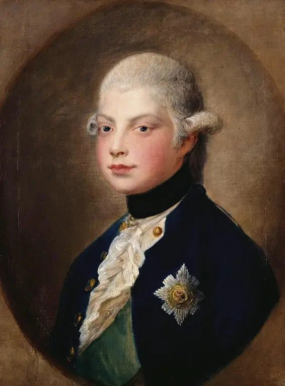 Prince William, futur duc de Clarence (1765-1837) - Thomas Gainsborough image 1 copie peinte à la main à l’huile