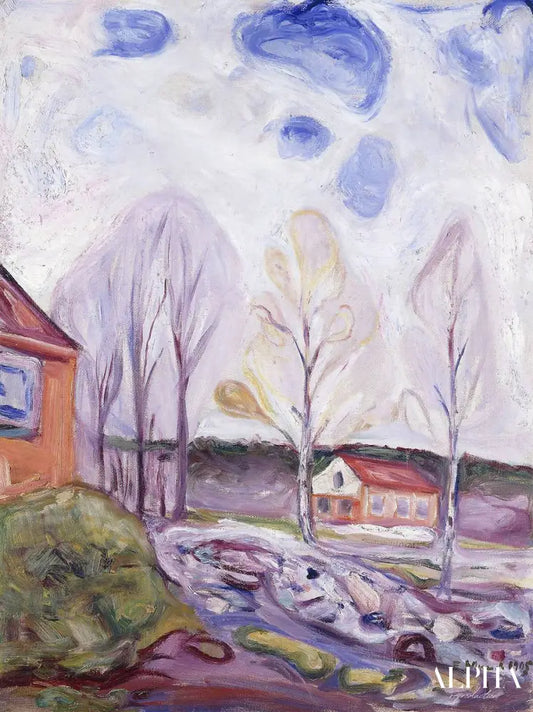 Printemps, Asgardstrand - Edvard Munch - Reproductions de tableaux et peintures haut de gamme