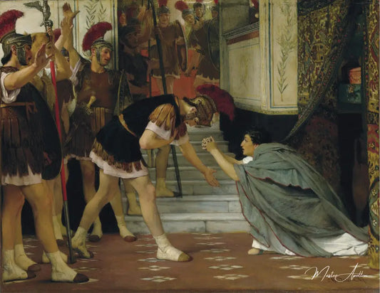 Proclamer Claude empereur - Lawrence Alma-Tadema Reproductions de tableaux à la peinture à l’huile