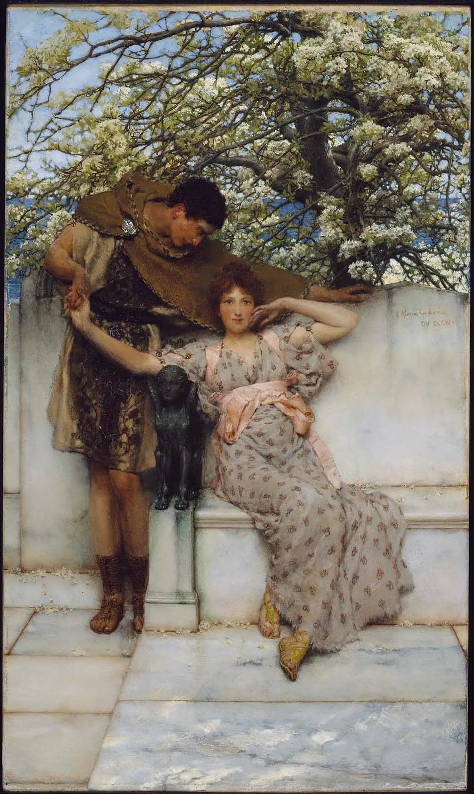 Promesse du printemps - Lawrence Alma-Tadema - Alpha Reproduction