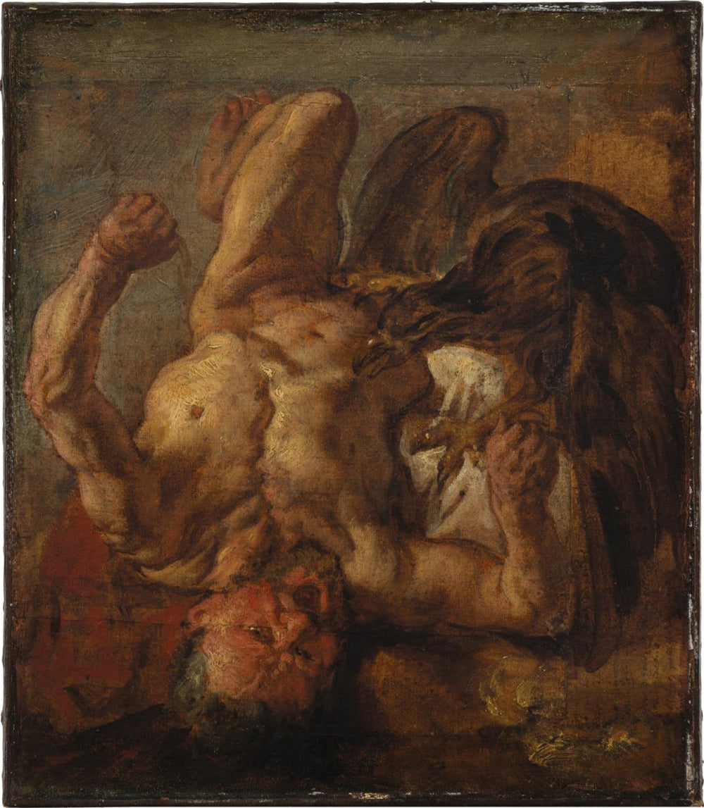 Prométhée lié - Jacob Jordaens image 1 reproduction artisanale de tableau