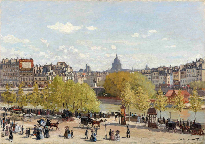 Quai du Louvre W83 - קלוד מונה