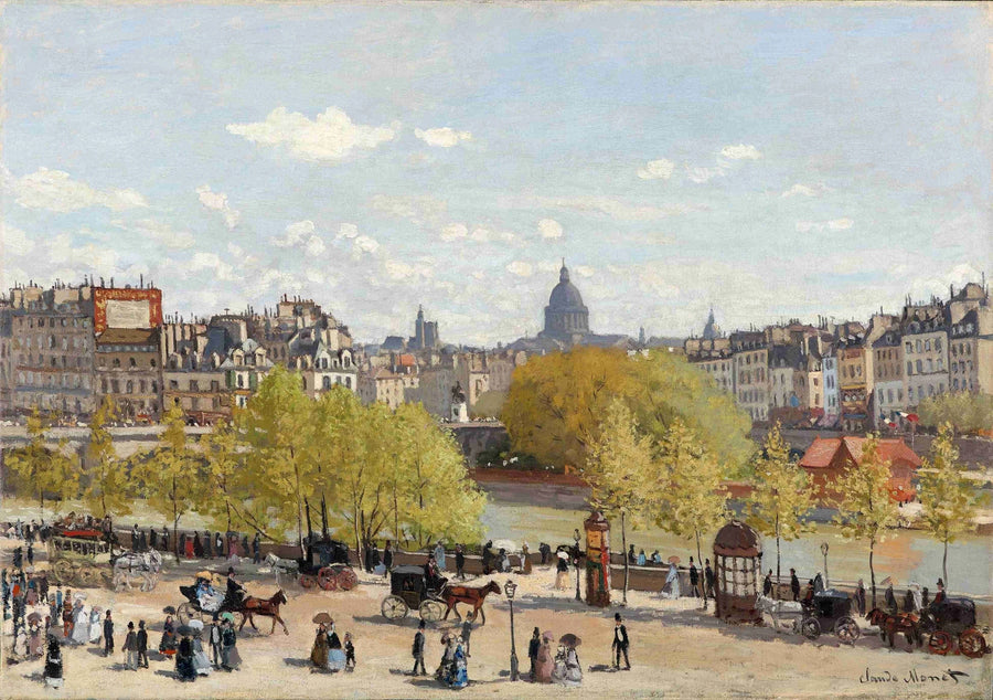 Quai du Louvre W83 - קלוד מונה