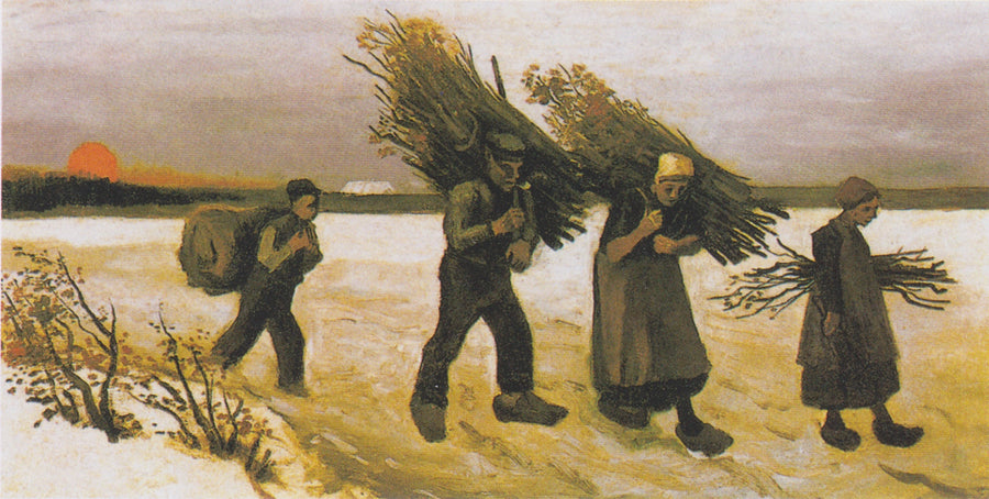 אוסף עצים בשלג - וינסנט ואן גוך