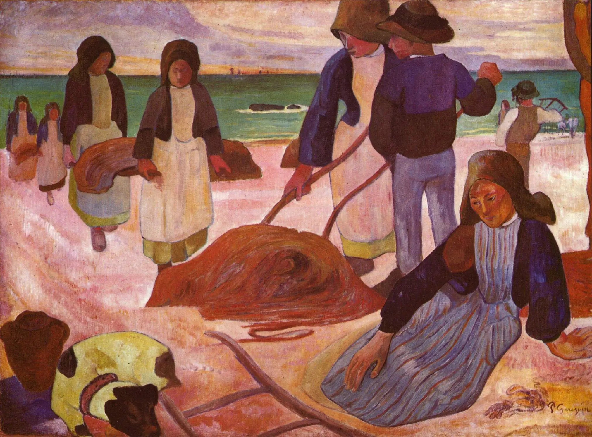 Ramasseuses de varech (II) - Paul Gauguin - Alpha Reproduction