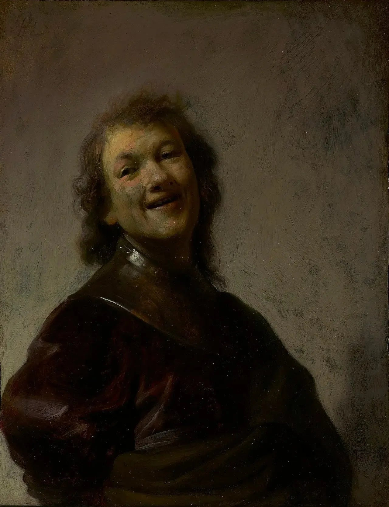Rembrandt riant - Rembrandt image 1 tableau peint à l’huile sur toile