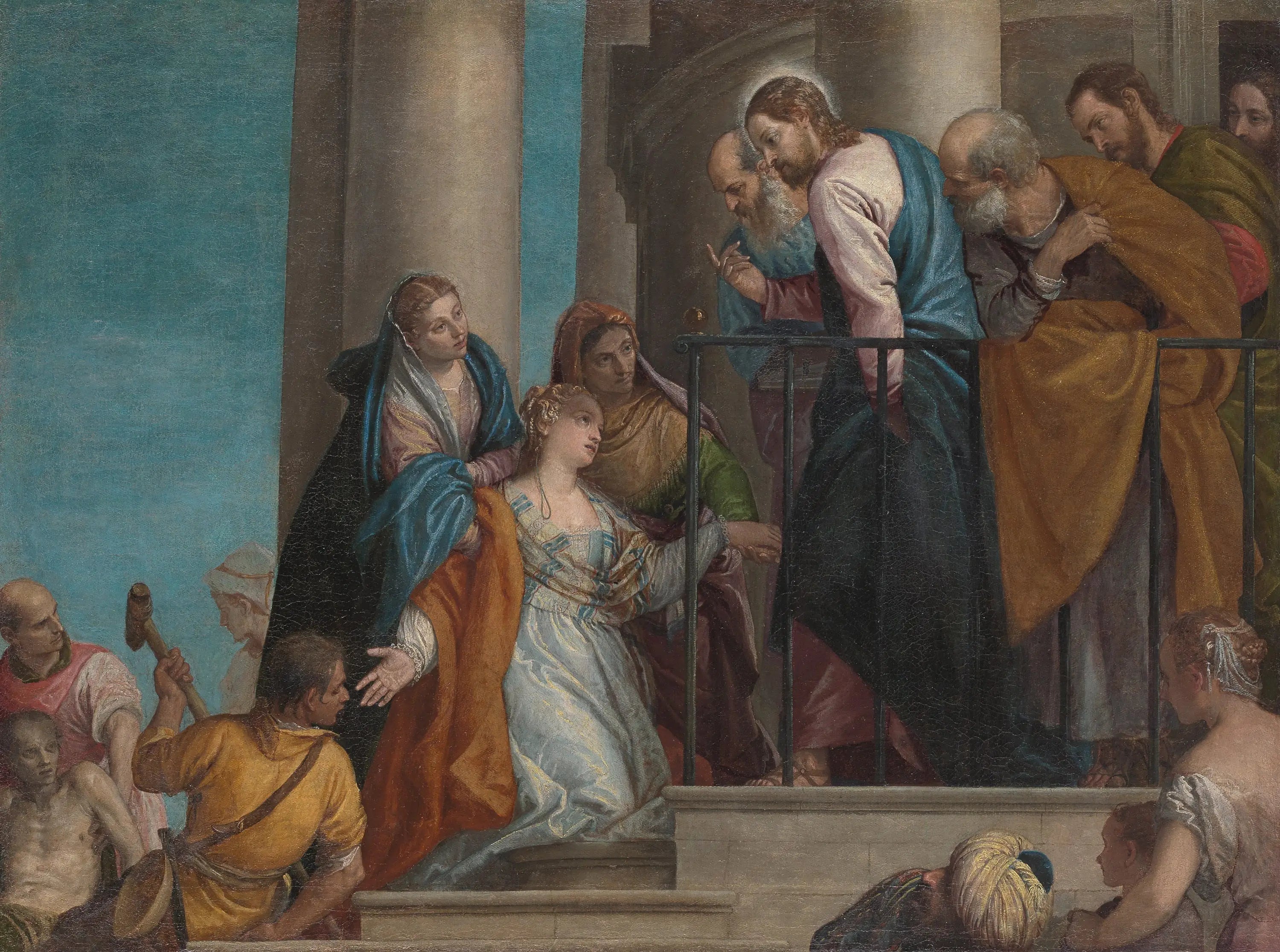 Résurrection à Naïn du fils de la veuve - Paul Véronèse - Alpha Reproduction