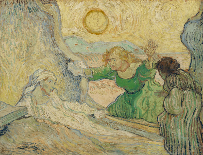 תחייתו של לאזרוס - Vincent van Gogh