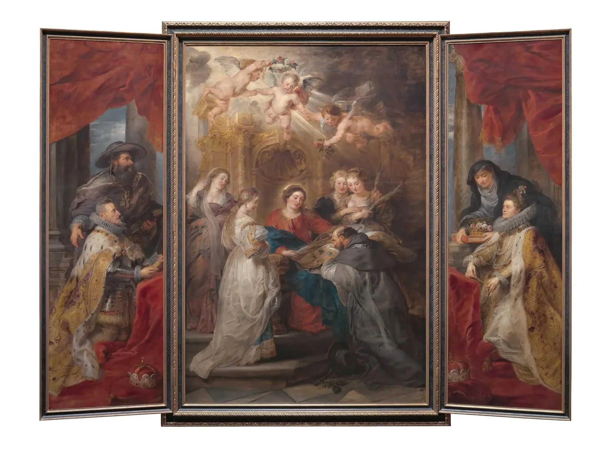 Retable d'Ildefonse - Peter Paul Rubens image 1 copie peinte à la main à l’huile