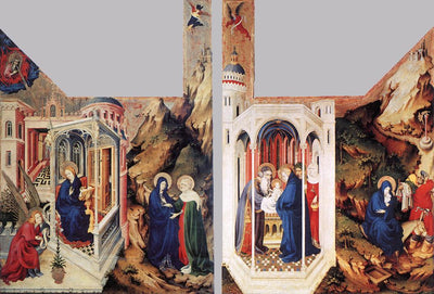 Retable de la Crucifixion - Melchior Broederlam - Alpha Reproduction