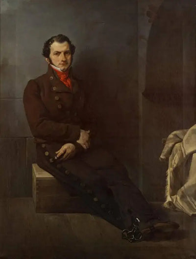 Ritratto del Conte Arese en carcere - Francesco Hayez - Alpha Reproduction