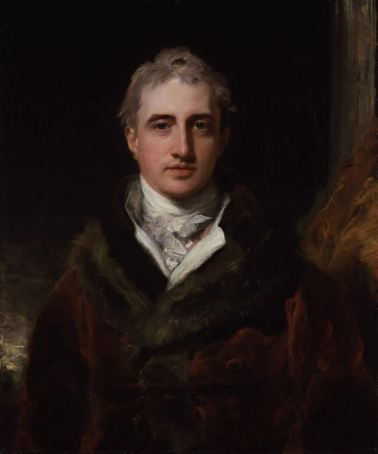 Robert Stewart, 2e marquis de Londonderry (Lord Castlereagh) - Thomas Lawrence image 1 reproduction artisanale de tableau