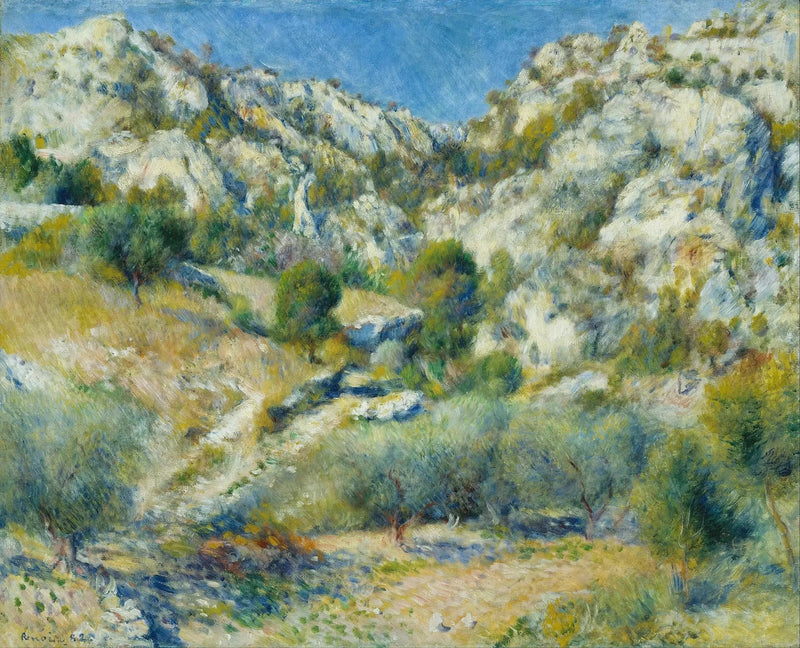 סלעי אסטאק - פייר-אוגוסט רנואר