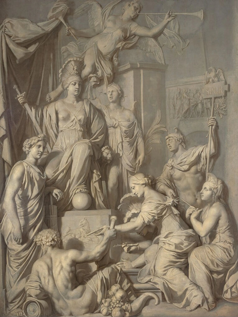 Rome sur le trône - Gérard de Lairesse