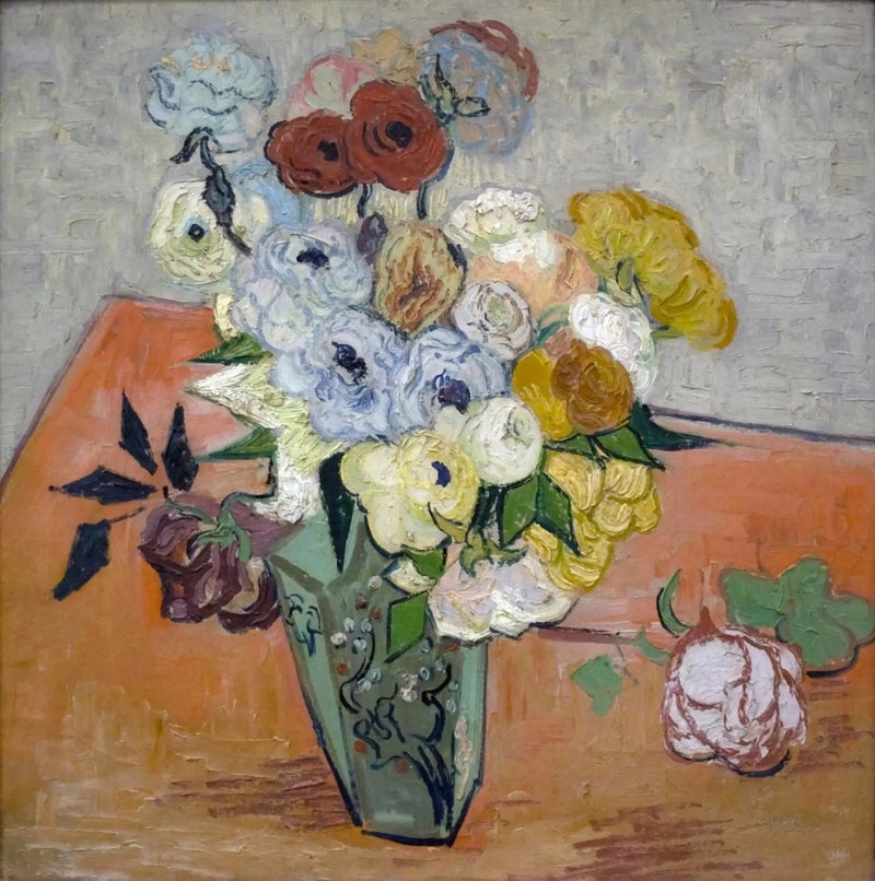 ורדים ואנמונים - Vincent van Gogh