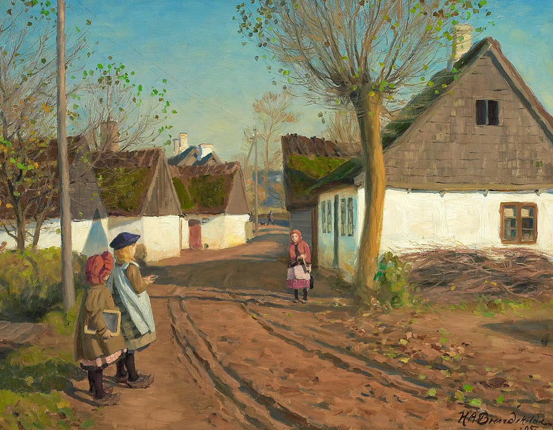 מסלול דרך דרך אבבדנאס קרוב לגאונאו. - ה. א. ברנדקילדה