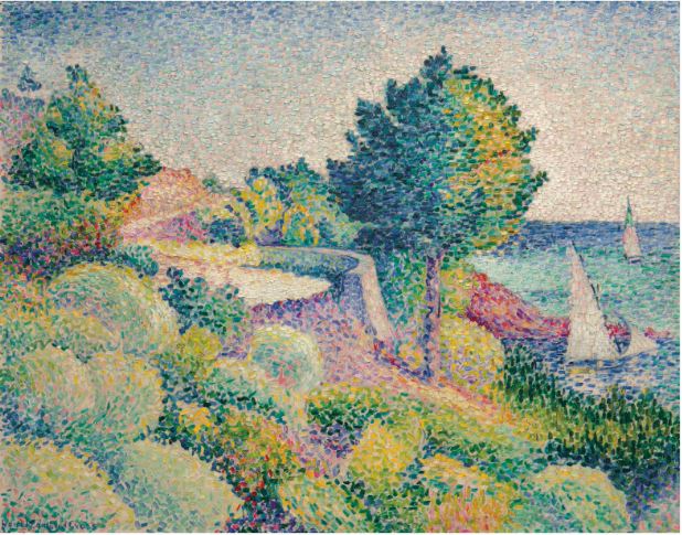 מסלול מ-Lavandou ל-Saint-Clair - Henri-Edmond Cross