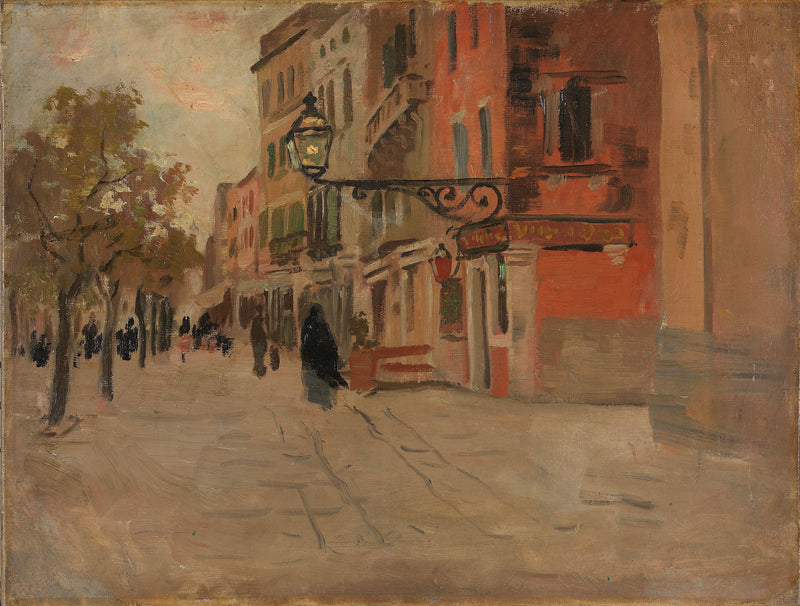 רחוב בוונציה - Frits Thaulow