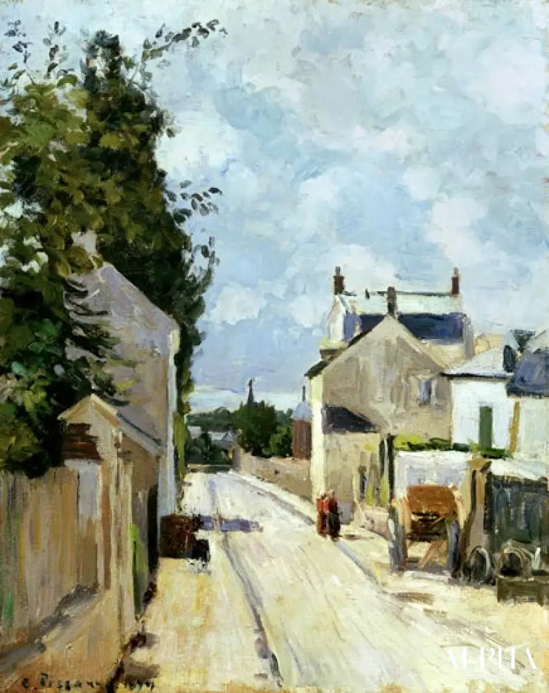 Rue de l'Ermitage - Edouard Manet - Reproductions de tableaux et peintures haut de gamme