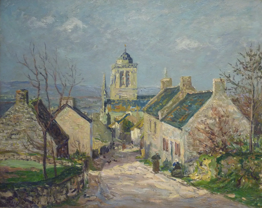 רחוב יורד ← Locronan - Maxime Maufra