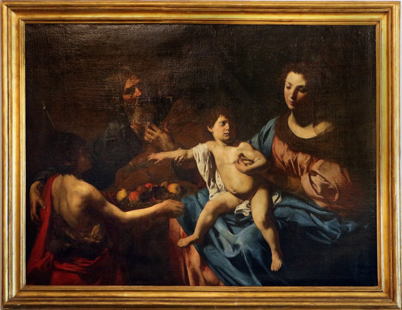 Sacra Famiglia con San Giovannino - Valentin de Boulogne