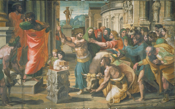 הקורבן בליסטרה, 1515-1516 בקירוב - Raphaël
