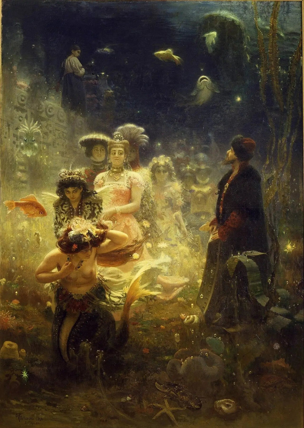 Sadko - Ilya Repin - Alpha Reproduction