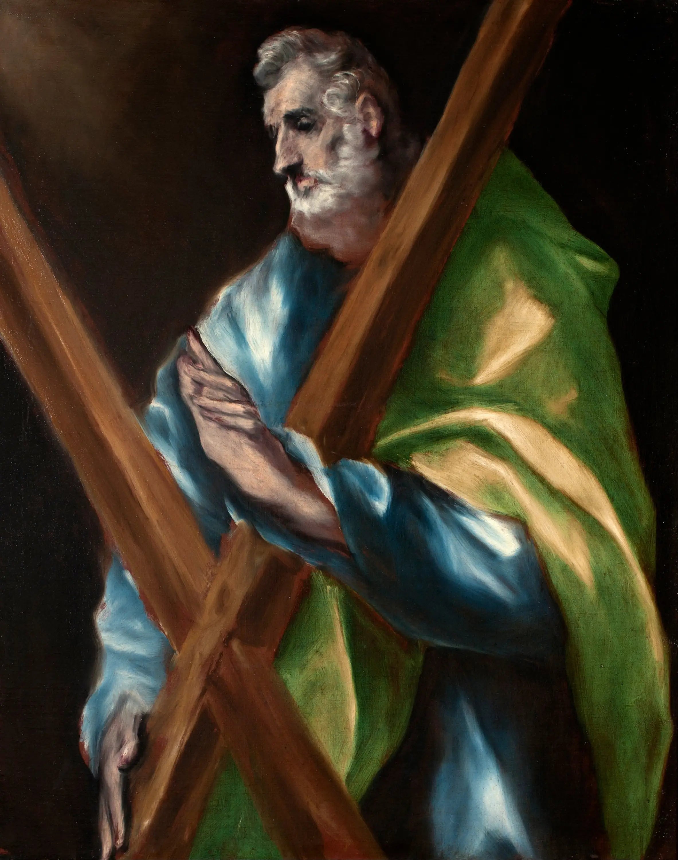 Saint André - El Greco image 1 copie peinte à la main à l’huile