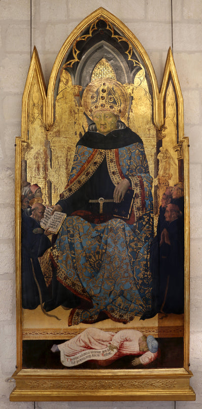 Saint Augustin - Giovanni di Paolo - Alpha Reproduction