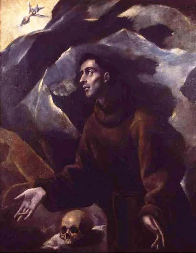 Saint François recevant les stigmates - El Greco - Alpha Reproduction