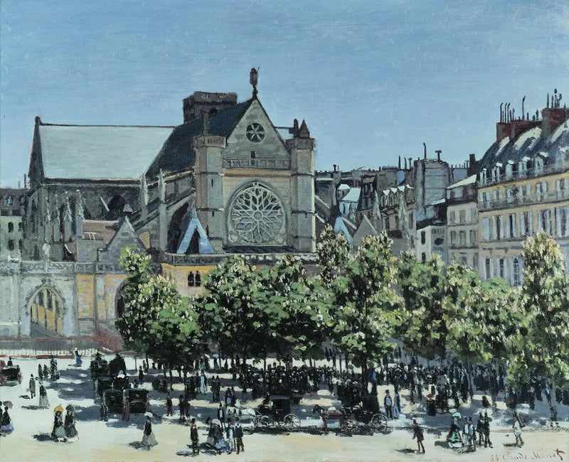 Saint-Germain-l'Auxerrois W84 - קלוד מונה