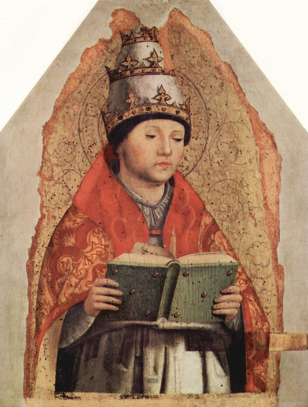 saint Grégoire - Antonello de Messine image 1 copie de tableau peinte à la main
