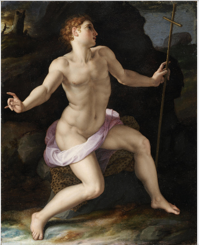 Saint Jean-Baptiste dans le désert - Bronzino - Alpha Reproduction