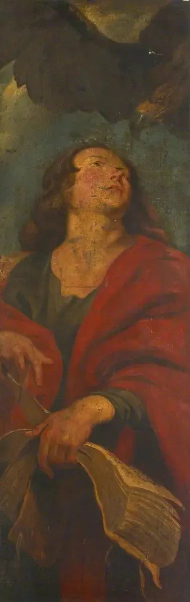 Saint Jean l'Évangéliste - Antoine van Dyck image 1 copie de tableau peinte à la main