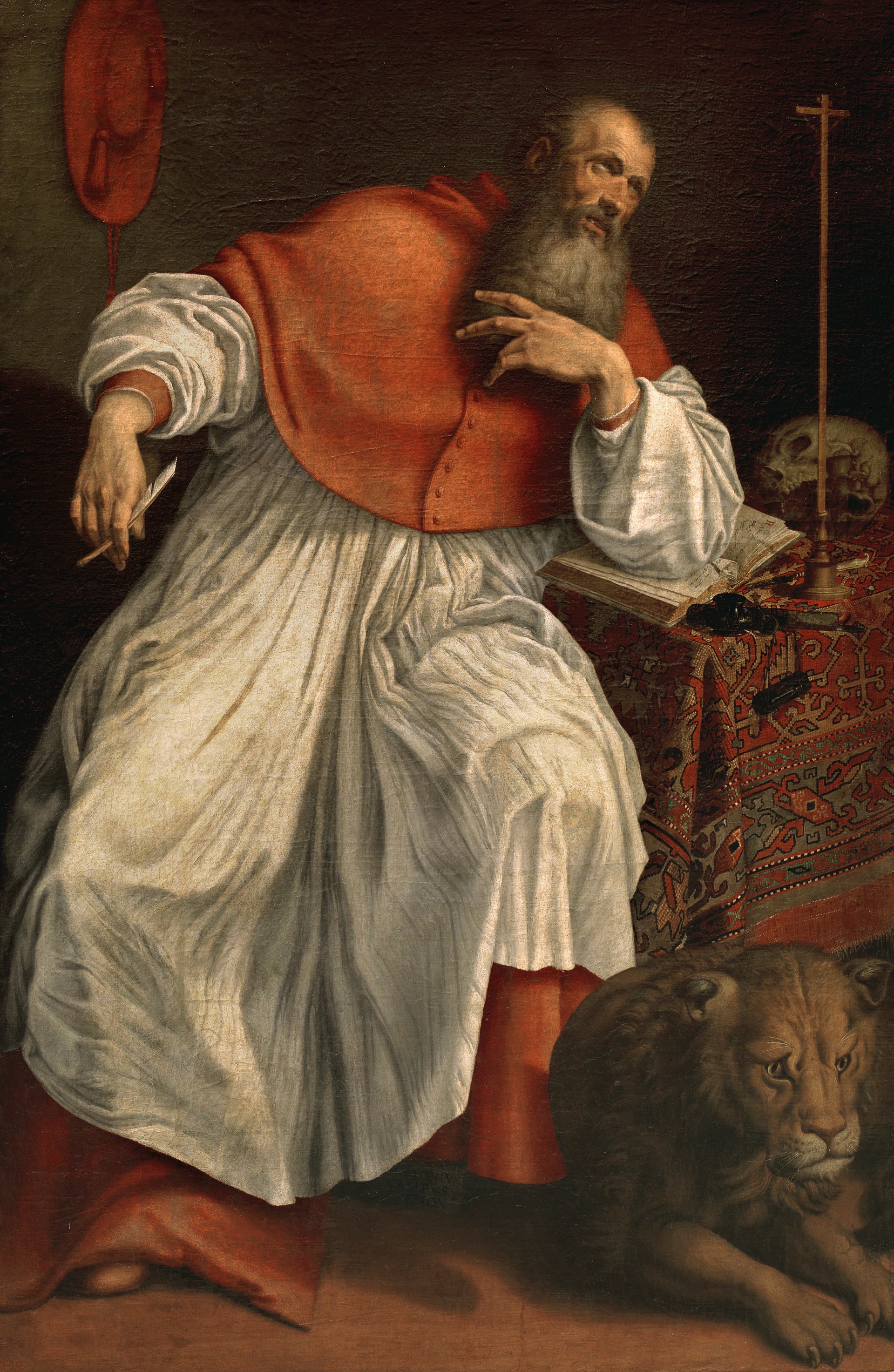 Saint Jérôme - Antonio Campi