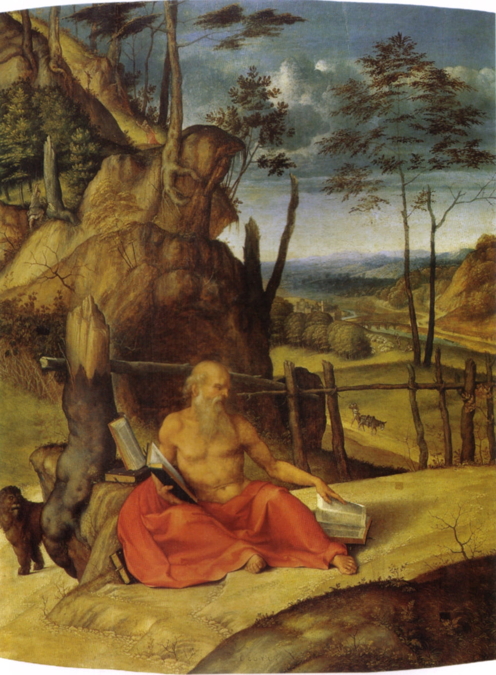 Saint Jérôme pénitent - Lorenzo Lotto - Alpha Reproduction