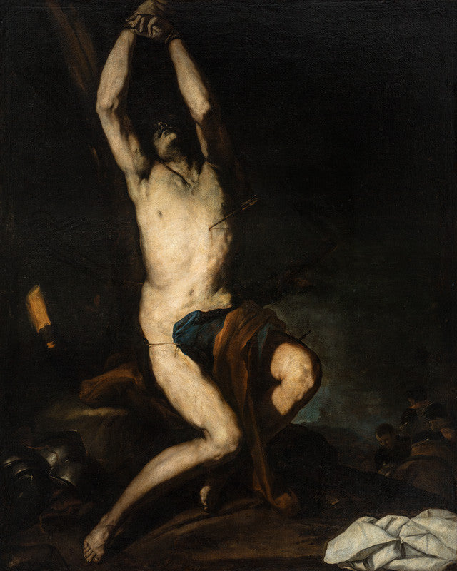 Saint Sébastien - Luca Giordano - Alpha Reproduction