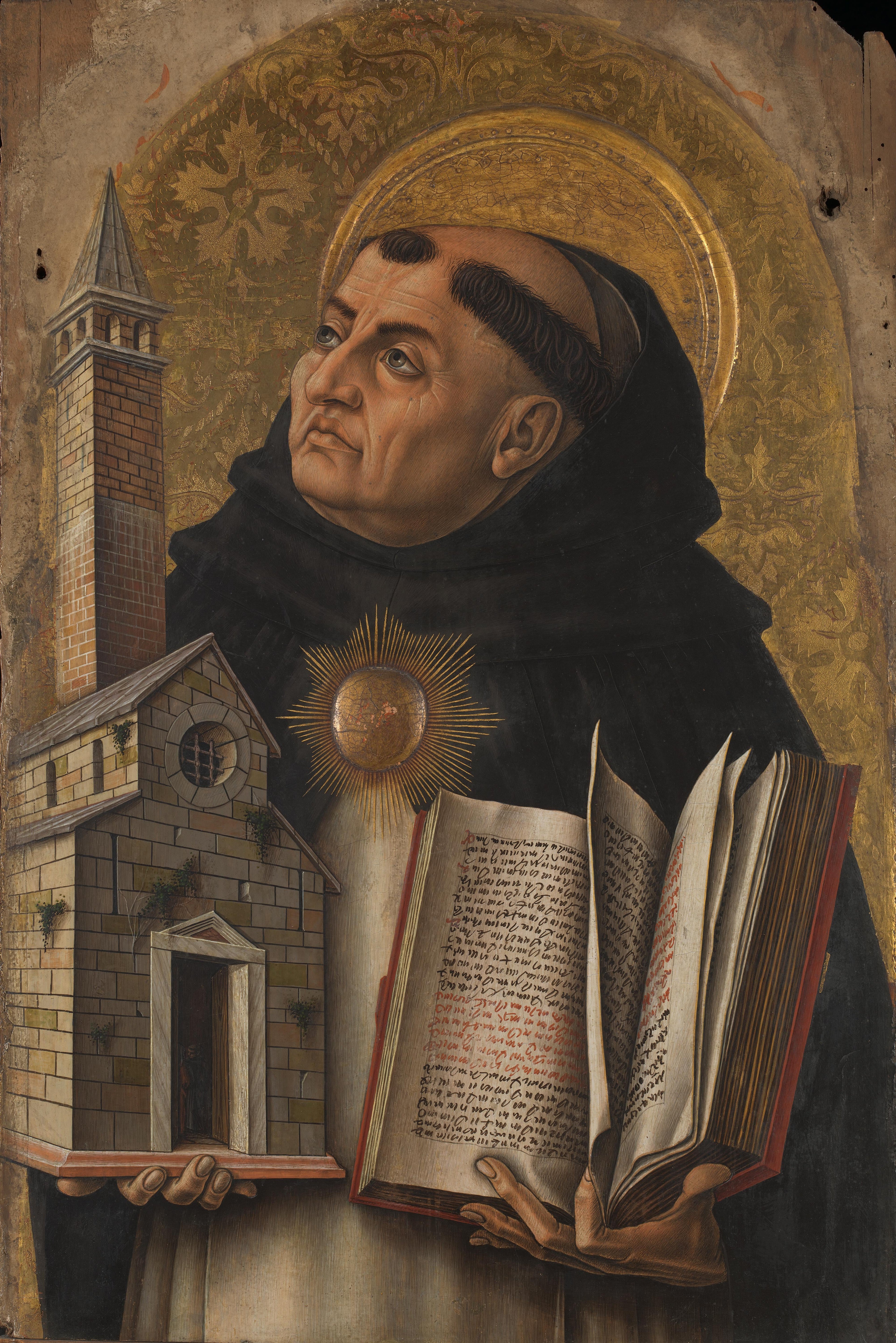 Saint Thomas d’Aquin - Carlo Crivelli - Alpha Reproduction