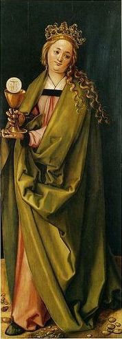 Sainte Barbe - Hans Baldung Grien - Alpha Reproduction