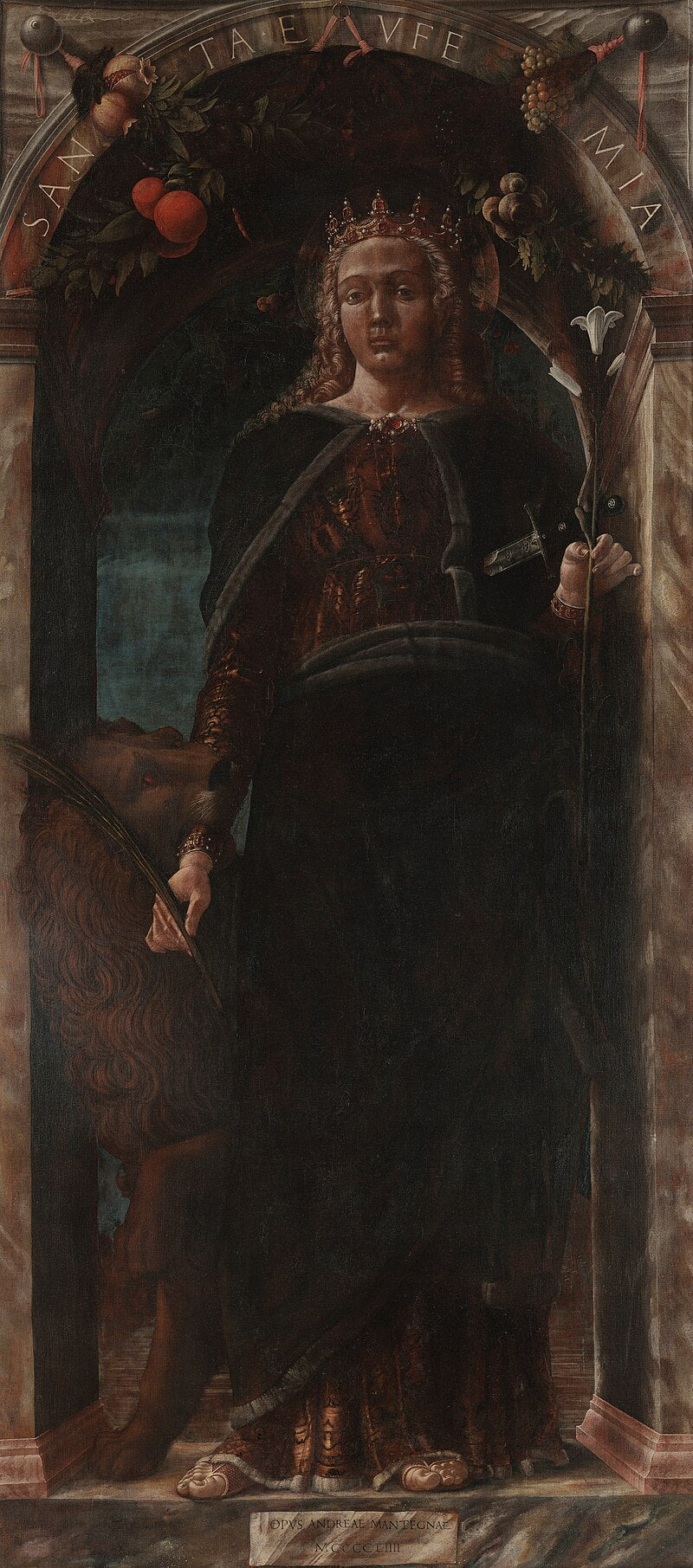 Sainte Euphémie - Andrea Mantegna - Alpha Reproduction