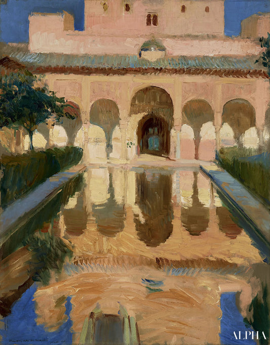 Salle des ambassadeurs, Alhambra, Grenade - Sorolla - Reproductions de tableaux et peintures haut de gamme