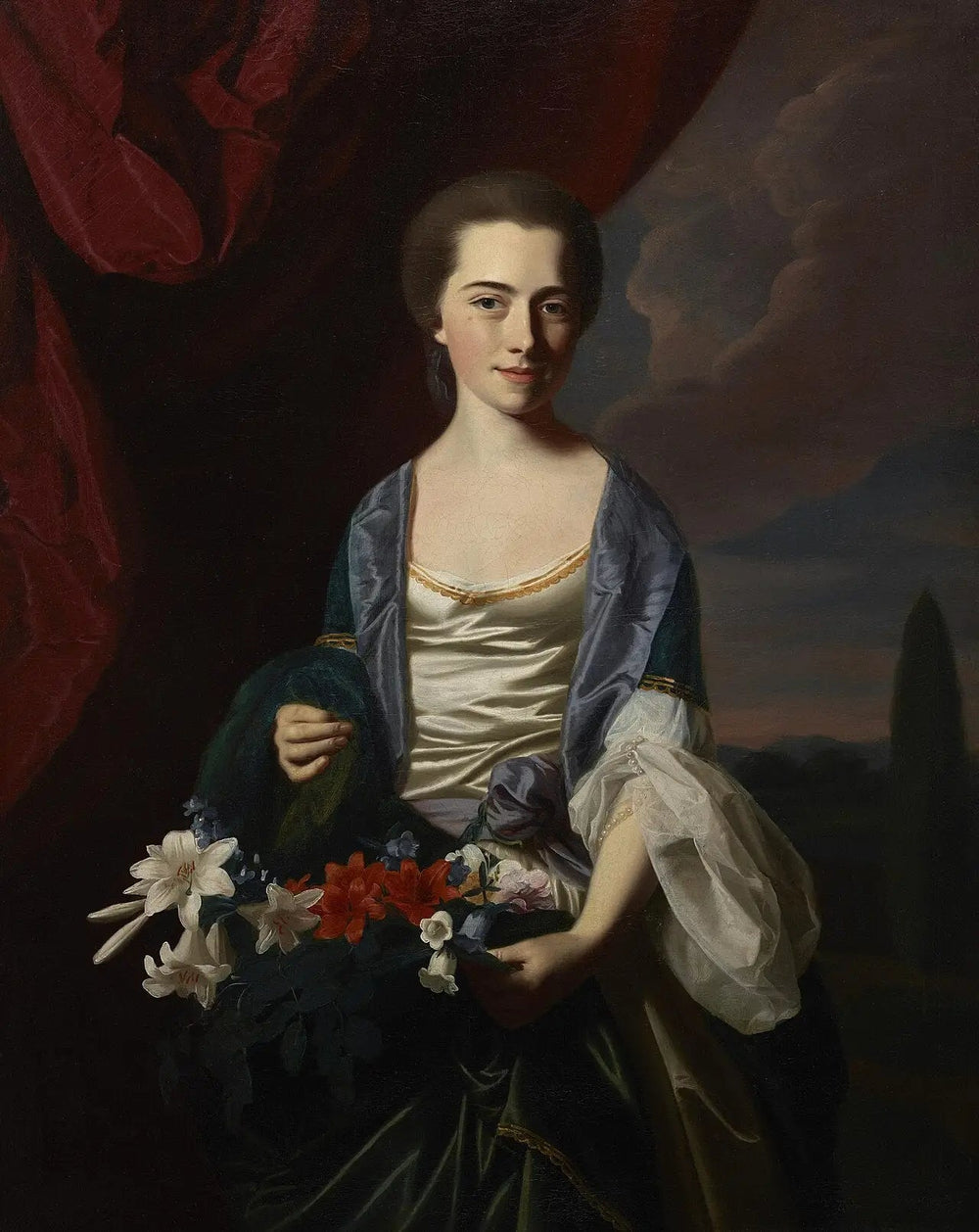 Sarah Sherburne Langdon - John Singleton Copley - Alpha Reproduction