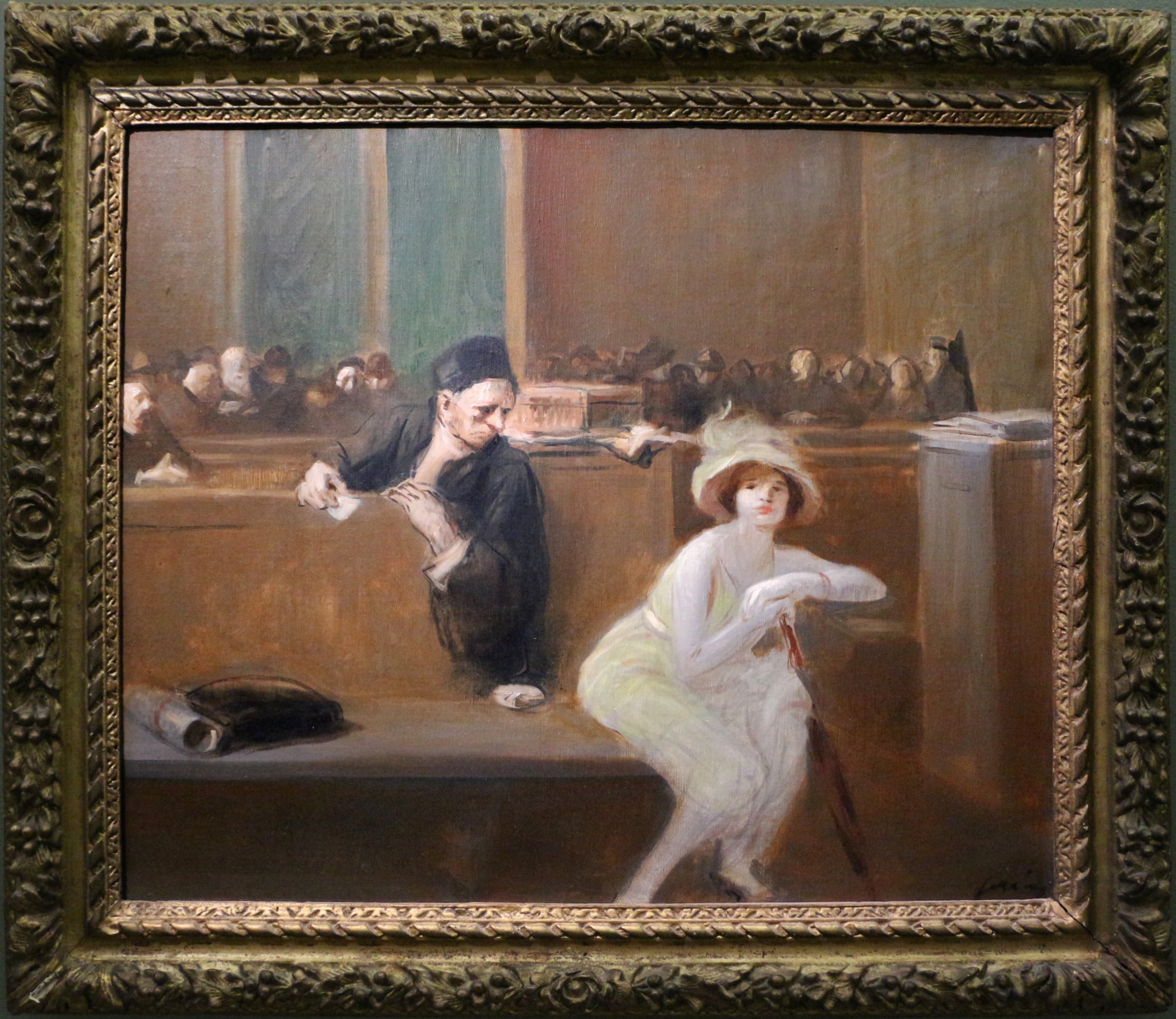 Scène de tribunal - Jean-Louis Forain - Alpha Reproduction