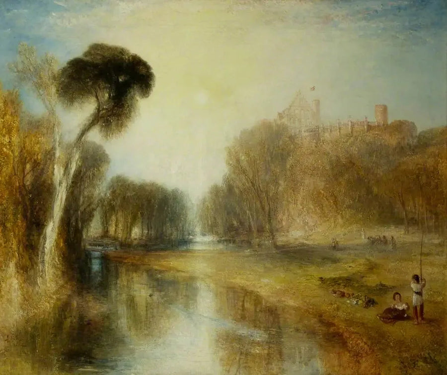 Schloss Rosenau, בוואריה, מושב של רוזן אלברט מקובורג - ג'. מ. ו. טרנר