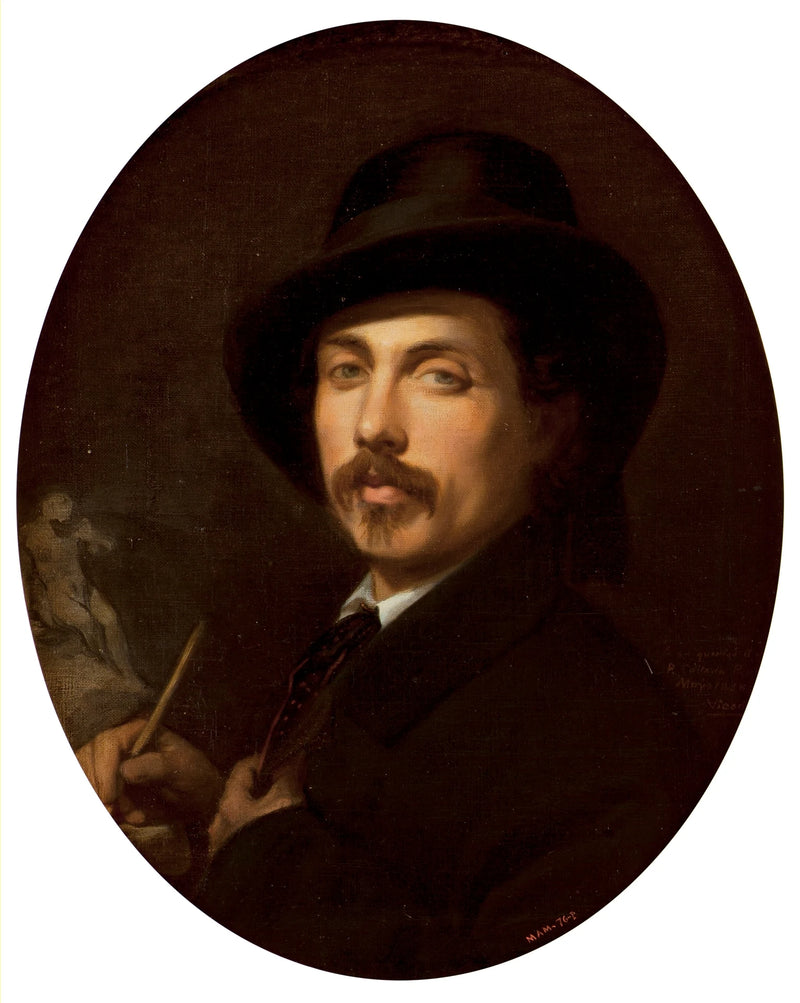 Le sculpteur Pedro Collado de Tejada - Vicente Palmaroli