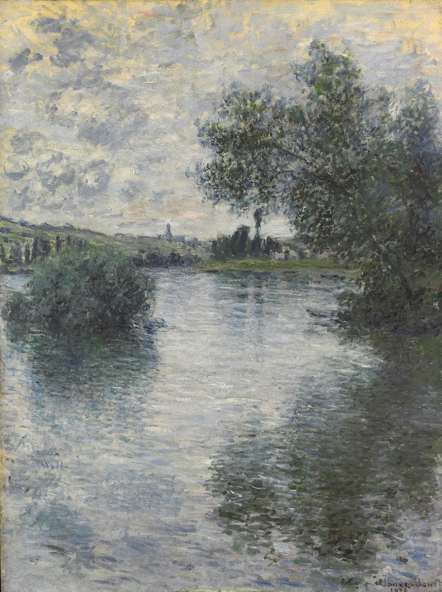 הסיין ב-Vétheuil W537 - קלוד מונה
