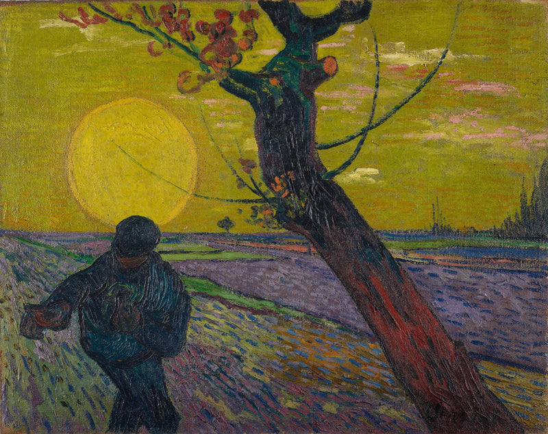 הזורע בשקיעת השמש - Vincent van Gogh