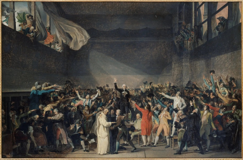 שבועת משחק הכד, 20 ביוני 1789 - ז'אק-לואי דוד